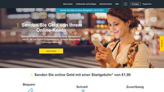 
                            2. Sende Geld online mit Sofort I Western Union Österreich