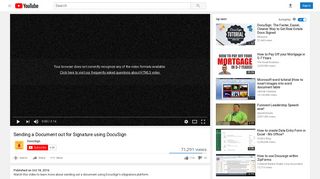 
                            9. Sending a Document out for Signature using DocuSign - YouTube