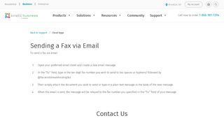 
                            5. Sending a Fax via Email | Support | Windstream Small Business