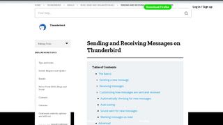 
                            6. Sending and Receiving Messages on Thunderbird | Thunderbird Help