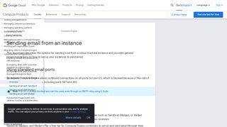 
                            5. Sending Email from an Instance | Compute Engine ... - Google Cloud