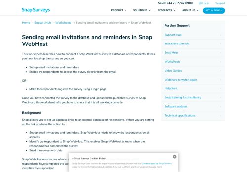 
                            6. Sending email invitations and reminders in Snap WebHost | Snap ...