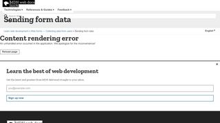 
                            5. Sending form data - Learn web development | MDN