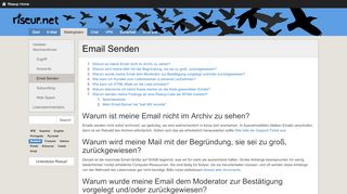 
                            13. Sending Mail - riseup.net