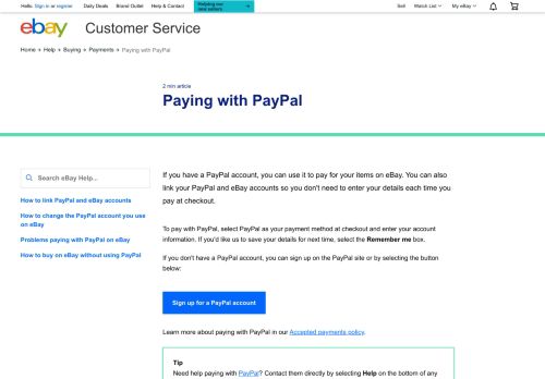 
                            7. Sending Payments with PayPal - eBay