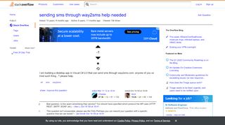 
                            8. sending sms through way2sms help needed - Stack Overflow