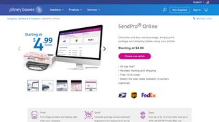 
                            4. SendPro® Online all-in-one solution for small businesses | Pitney ...