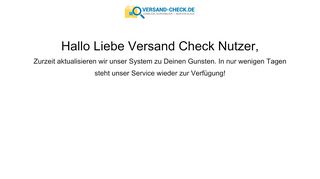 
                            3. Sendungsverfolgung von DACHSER bei Versand-Check.de
