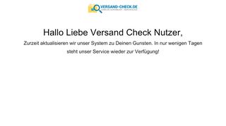 
                            5. Sendungsverfolgung von Hermesworld bei Versand-Check.de