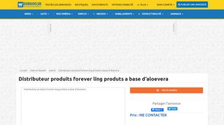 
                            11. SENEGAL : Distributeur produits forever ling produts a base d ...