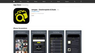 
                            7. sengaa - Gewinnspiele & Deals im App Store - iTunes - Apple