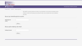 
                            1. Senha esquecida - MOVAME Online