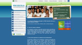 
                            3. Senhas e cadastros - PDE Escola - Mec