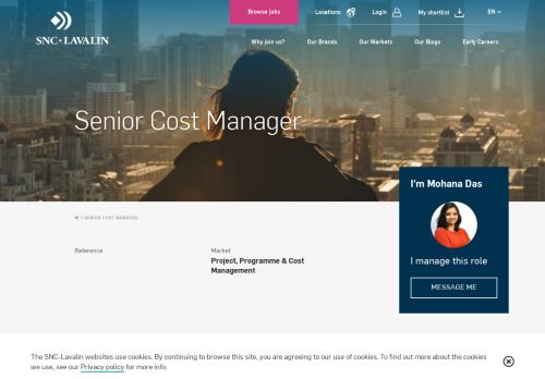 
                            13. Senior Cost Manager job in Singapore | Atkins careers and job ...