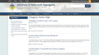 
                            6. Senior High – University of Saint Louis Tuguegarao