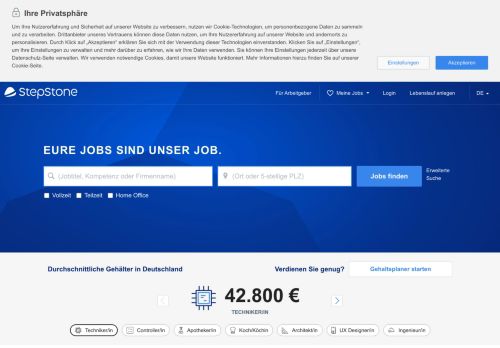 
                            9. Senior Konzeptionierer Jobs in Sauerland - StepStone