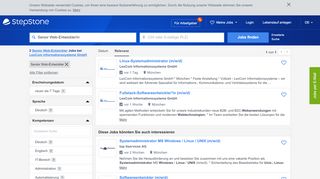
                            12. Senior Web-Entwickler/in Jobs bei LexCom Informationssysteme GmbH