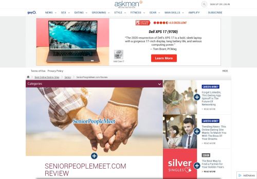 
                            12. SeniorPeopleMeet.com Review - AskMen