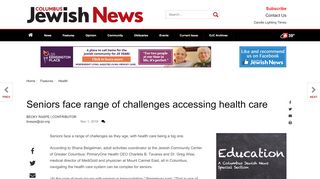 
                            9. Seniors face range of challenges accessing health care | Health ...
