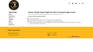 
                            12. Seniors: Transfer School Google Drive Files to Personal Google Account