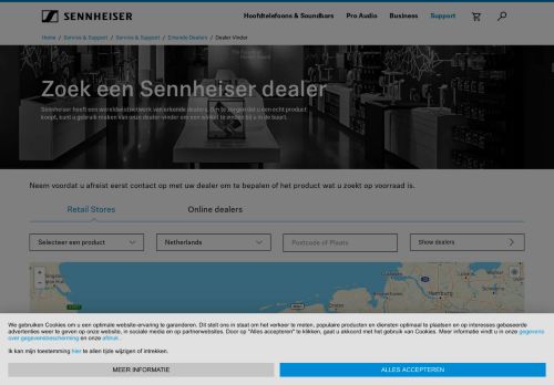 
                            2. Sennheiser Dealer-Vinder