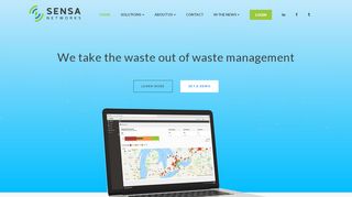 
                            4. Sensa Networks - We take the waste out of waste management