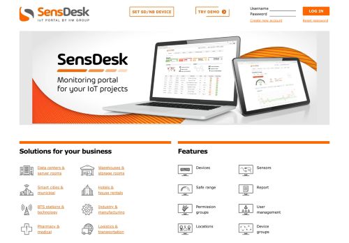 
                            5. SensDesk: User account