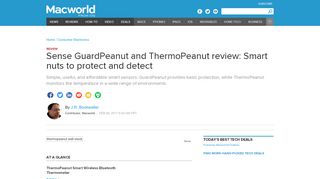 
                            10. Sense GuardPeanut and ThermoPeanut review: Smart nuts to protect ...