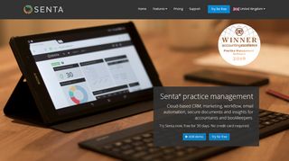 
                            9. Senta: Cloud practice management software for accountants and ...