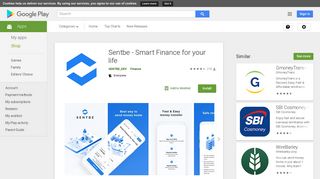 
                            8. Sentbe - Smart Finance for your life - Apps on Google Play