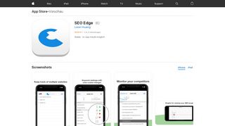 
                            2. SEO Edge im App Store - iTunes - Apple