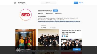 
                            10. SEO Scholars (@seoscholarsnyc) • Instagram photos and videos