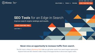 
                            10. SEO Tools: Keyword Research, Analysis and Reporting Tools – Alexa