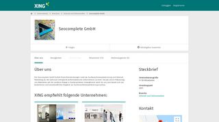 
                            7. Seocomplete GmbH als Arbeitgeber | XING Unternehmen