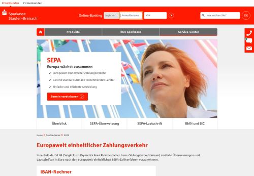 
                            12. SEPA - Europa wächst zusammen - Sparkasse Staufen-Breisach
