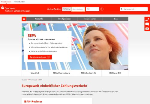 
                            8. SEPA | Sparkasse Aichach-Schrobenhausen