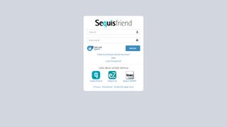 
                            1. Sequisfriend - Login