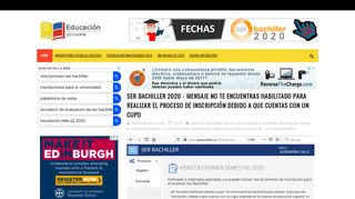 
                            4. Ser Bachiller 2018 Mensaje - No estás habilitado debido a que ...