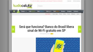 
                            10. Será que funciona? Banco do Brasil libera sinal de Wi-Fi gratuito em ...