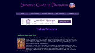 
                            13. Serena's Guide to Vedic Palmistry, Indian Palmistry. - Serena Powers