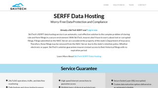
                            4. SERFF Data Hosting - SkiiTech