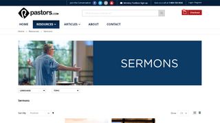 
                            12. Sermons – Resources – Pastors.com