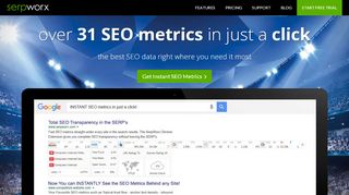 
                            6. SerpWorx - Your SEO Metrics made Easy