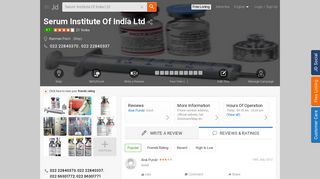 
                            9. Serum Institute Of India Ltd, Nariman Point - Medicine Manufacturers ...