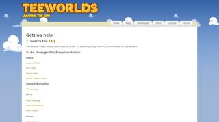 
                            2. Server Commands - Teeworlds