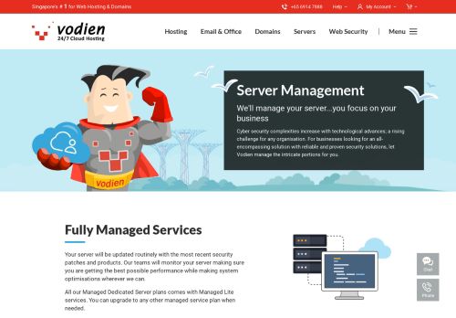
                            8. Server Management | Count on us to manage your server - Vodien
