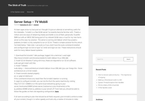 
                            8. Server Setup - TV Mobili - The Stick of Truth