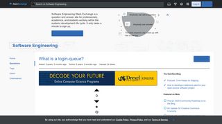 
                            13. server side - What is a login-queue? - Software Engineering Stack ...