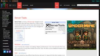 
                            7. Server Tools - Official Feed The Beast Wiki