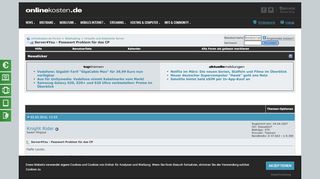 
                            2. Server4You - Passwort Problem für das CP - onlinekosten.de Forum